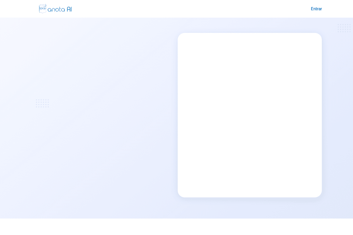 Site do fornecedor de Anota AI