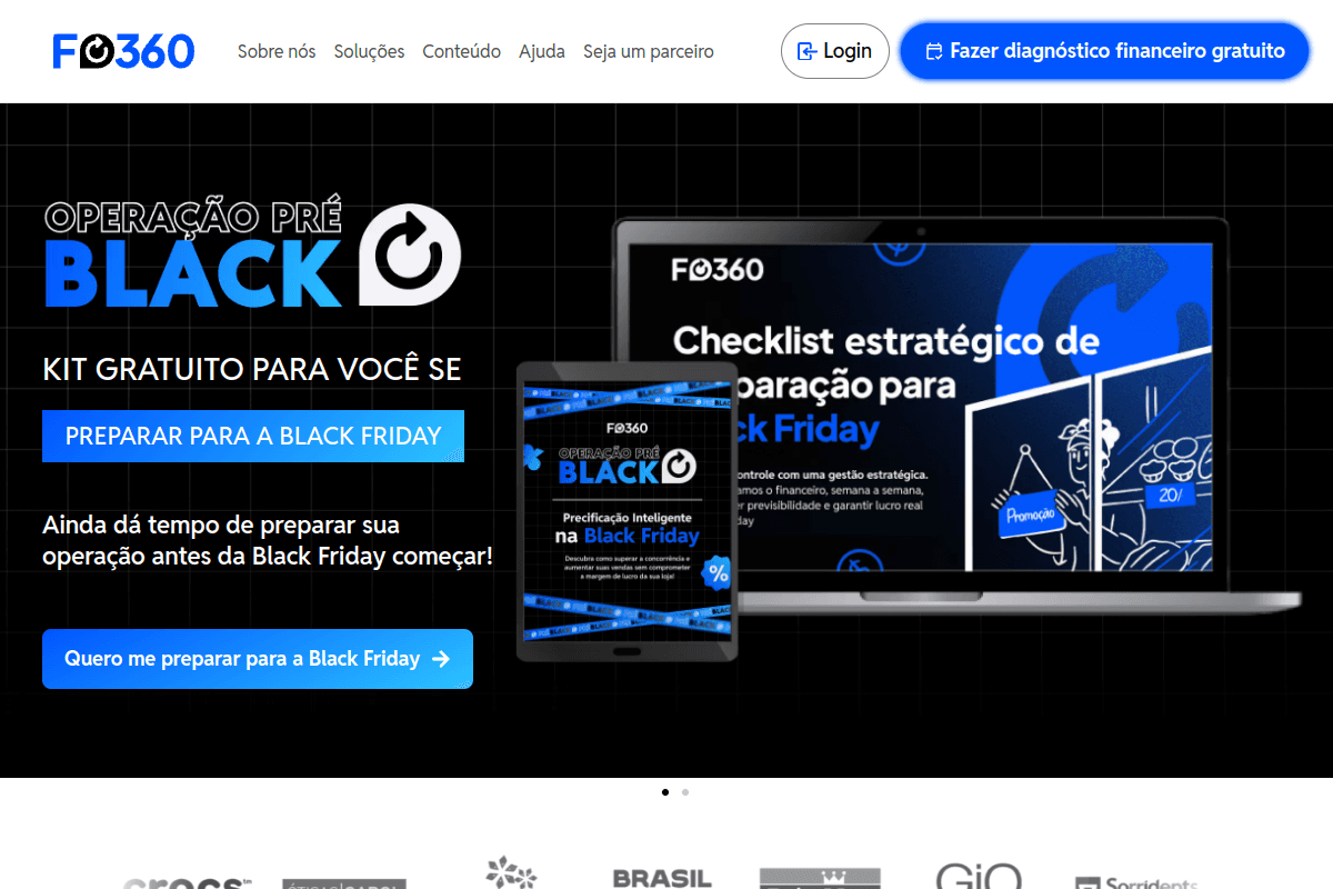 Site do fornecedor de F360