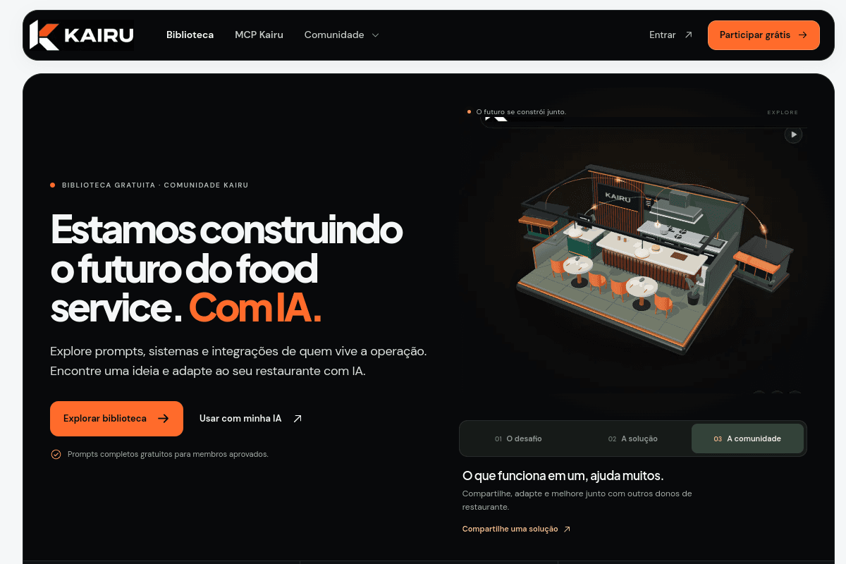 Site do fornecedor de Kairul Labs