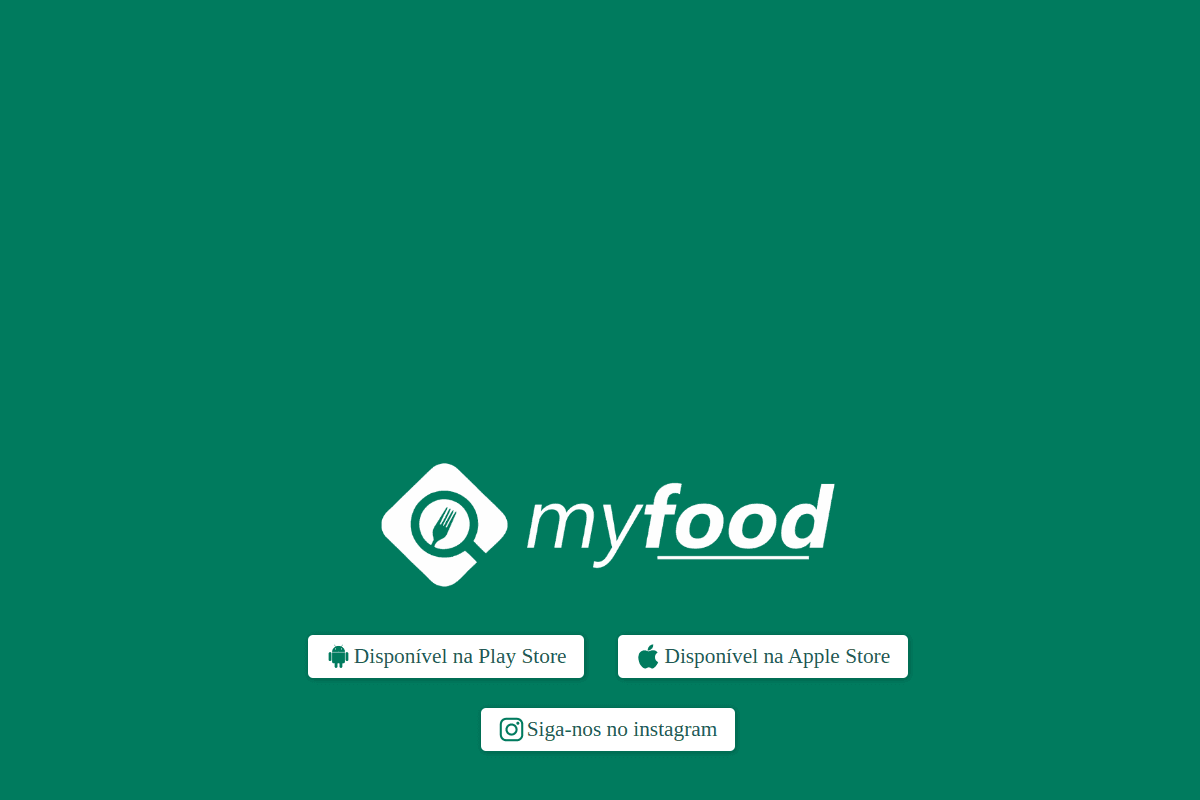 Site do fornecedor de MyFood Delivery