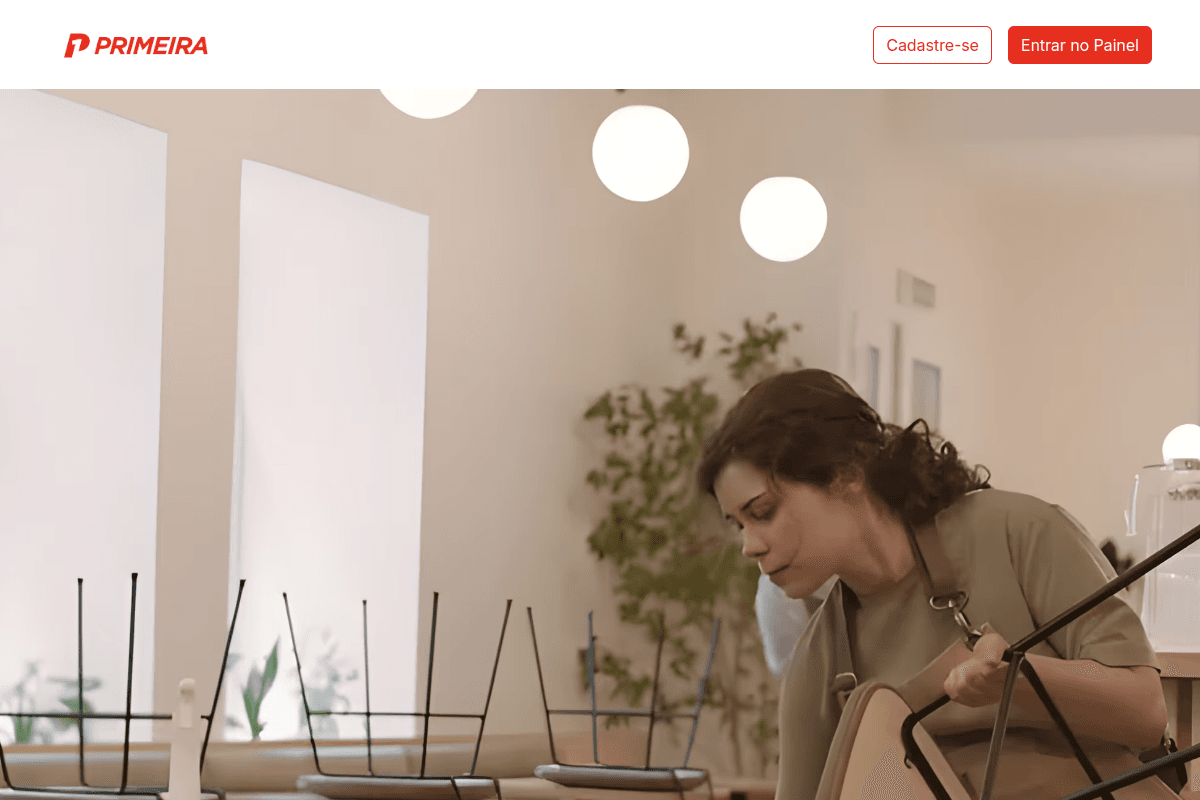 Site do fornecedor de Primeira Mesa
