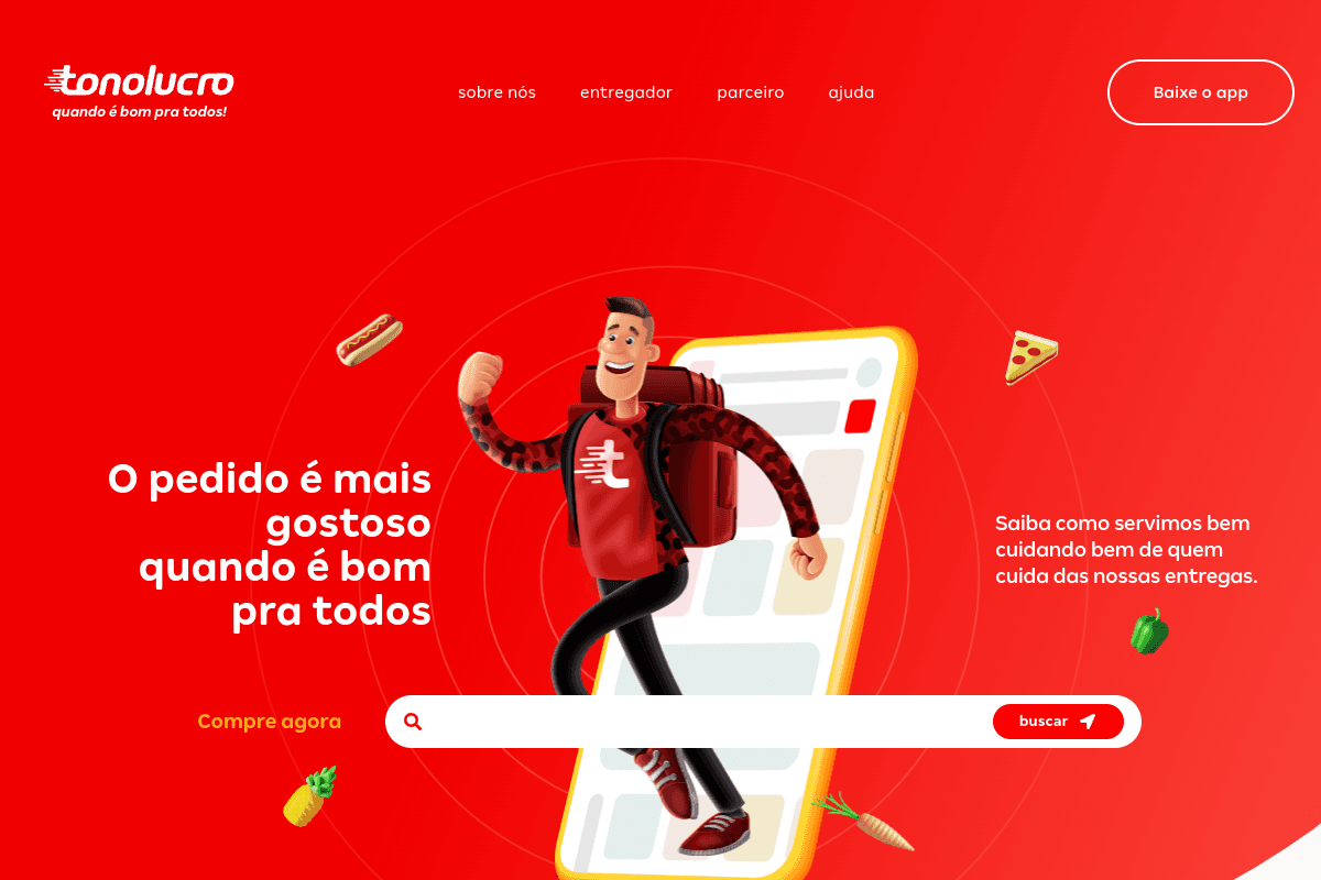 Site do fornecedor de Tonolucro