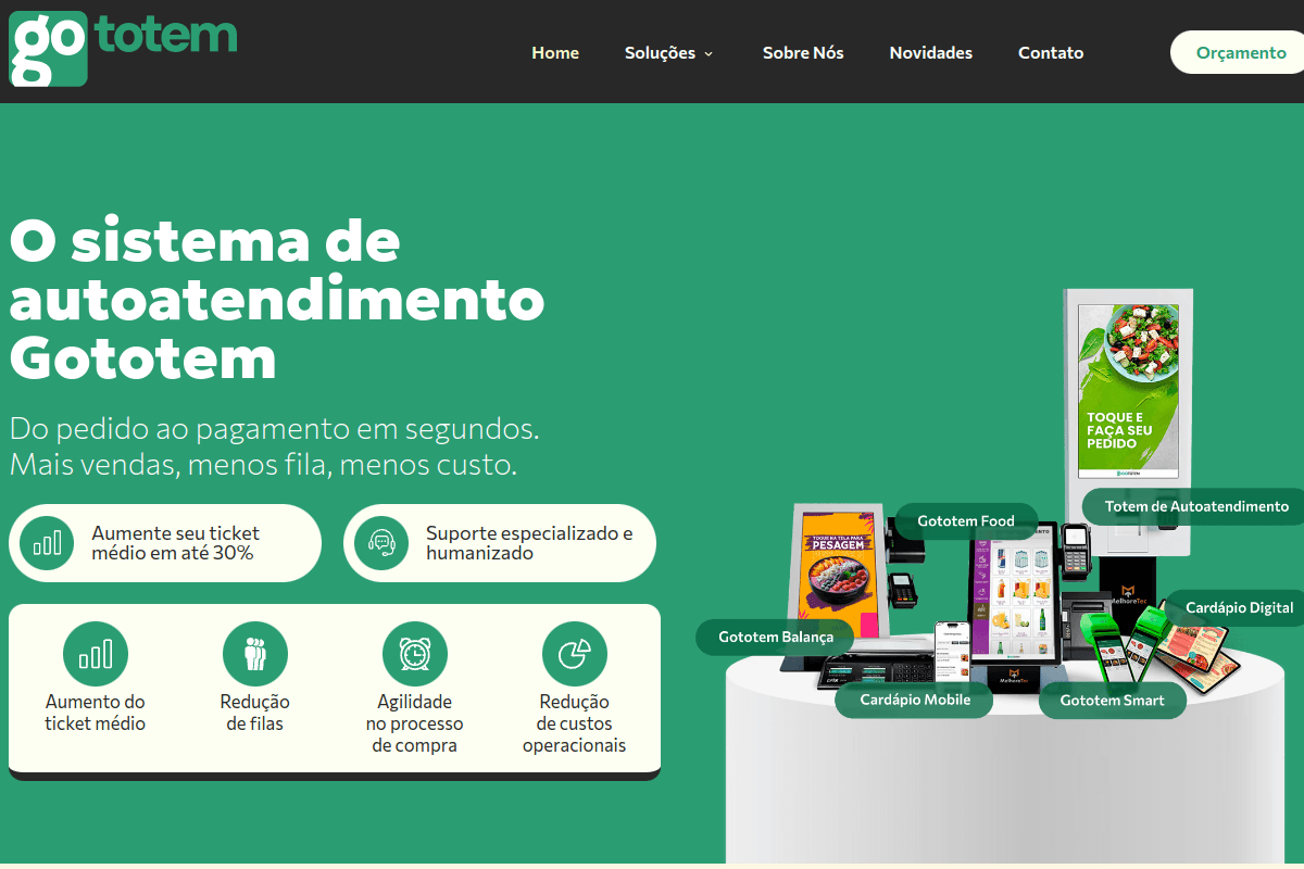 Site do fornecedor de Gototem